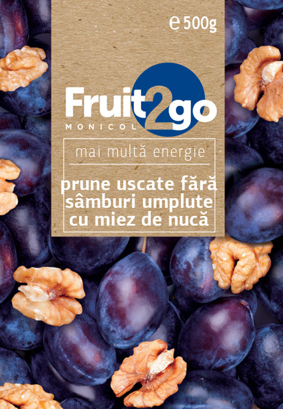 Prune uscate cu miez de nucă